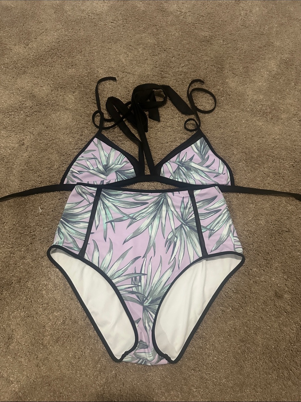 Pink swim suit